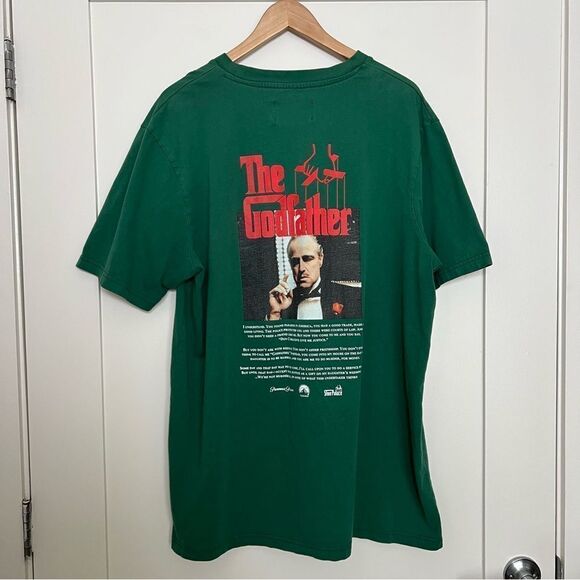 The Godfather T Shirt Tee Size 2XL Paramount Shoe Palace Green Short Sleeve - Picture 6 of 12